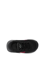 Nike Black/Red Infant Air Max 270 GO Easy On Trainers - Image 8 of 10