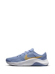 Nike Blue Legend Essential 3 Gym Trainers - Image 1 of 11