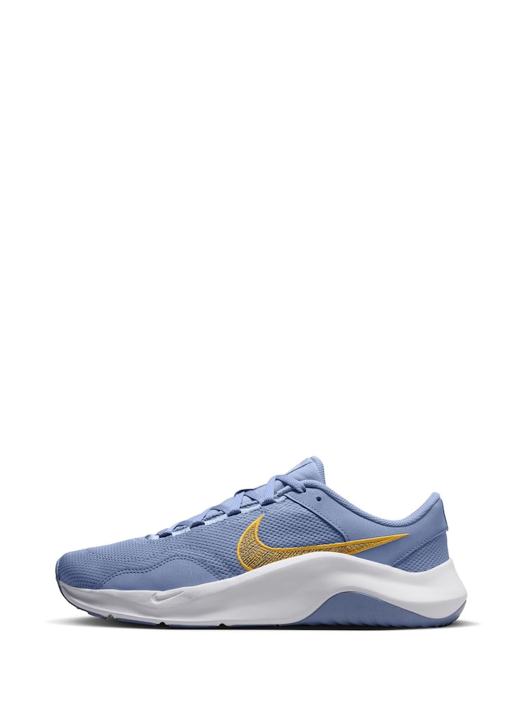 Nike Blue Legend Essential 3 Gym Trainers - Image 1 of 11