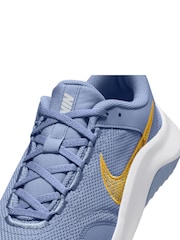 Nike Blue Legend Essential 3 Gym Trainers - Image 10 of 11