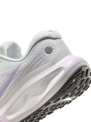 Nike White/Purple Journey Run Road Running Trainers - Image 7 of 9