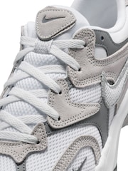 Nike Grey/White AL8 Trainers - Image 3 of 12