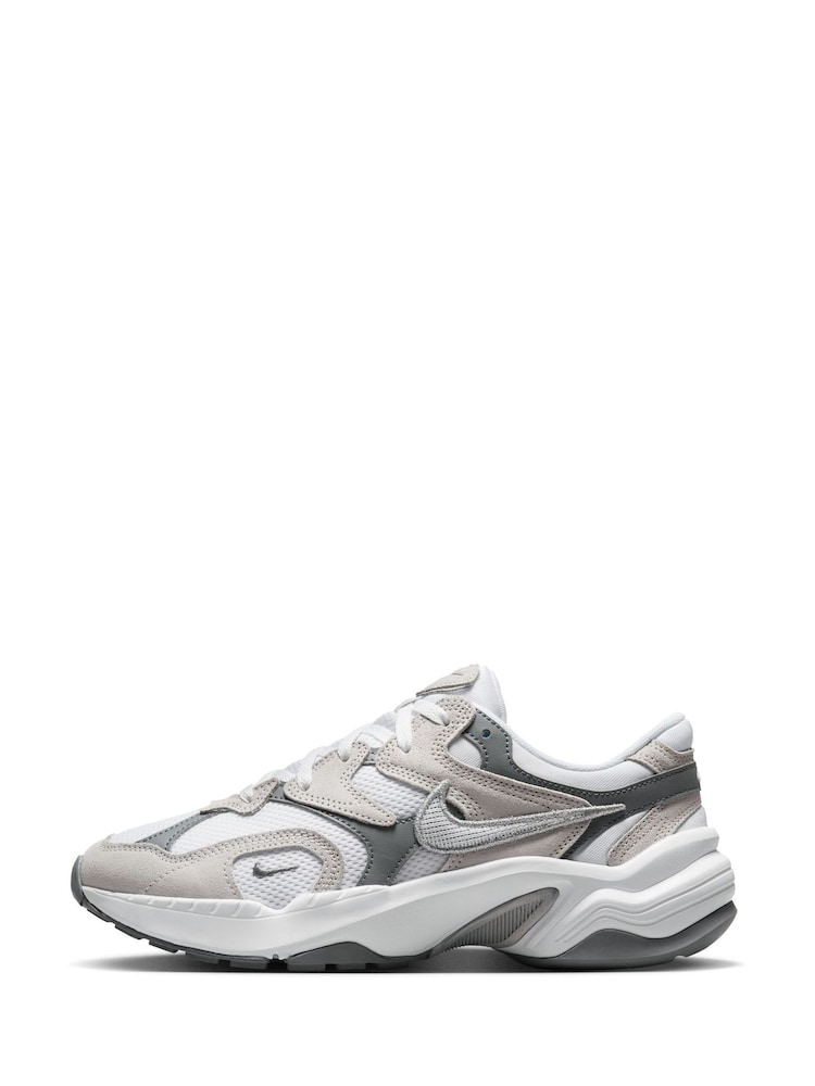 Gris/Blanc - Baskets Nike AL8 - Image 4 of 12
