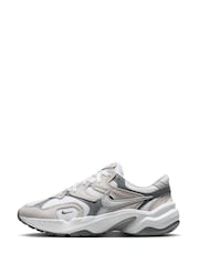 Nike Grey/White AL8 Trainers - Image 6 of 12
