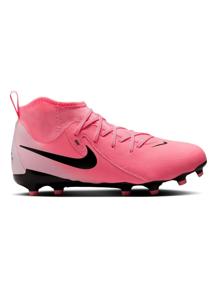 Nike Pink/Black Kids Phantom Luna Academy Mulit Ground Football Boots - Image 1 of 11