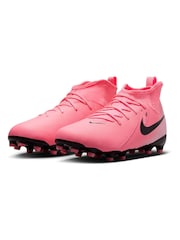 Nike Pink/Black Kids Phantom Luna Academy Mulit Ground Football Boots - Image 5 of 11