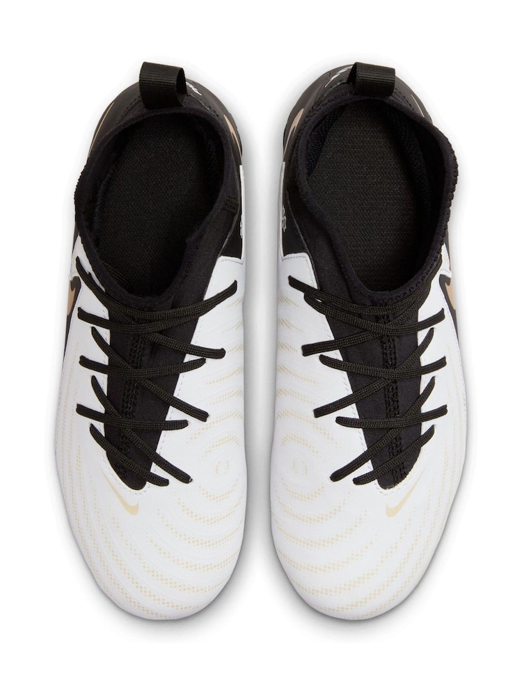 Nike White Kids Phantom Luna Academy Mulit Ground Football Boots - Image 11 of 11