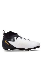 Nike White Kids Phantom Luna Academy Mulit Ground Football Boots - Image 4 of 11