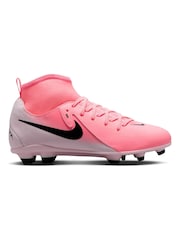 Nike Pink/Black Kids Phantom Luna Club Multi Ground Football Boots - Image 1 of 12