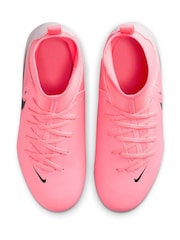 Nike Pink/Black Kids Phantom Luna Club Multi Ground Football Boots - Image 12 of 12
