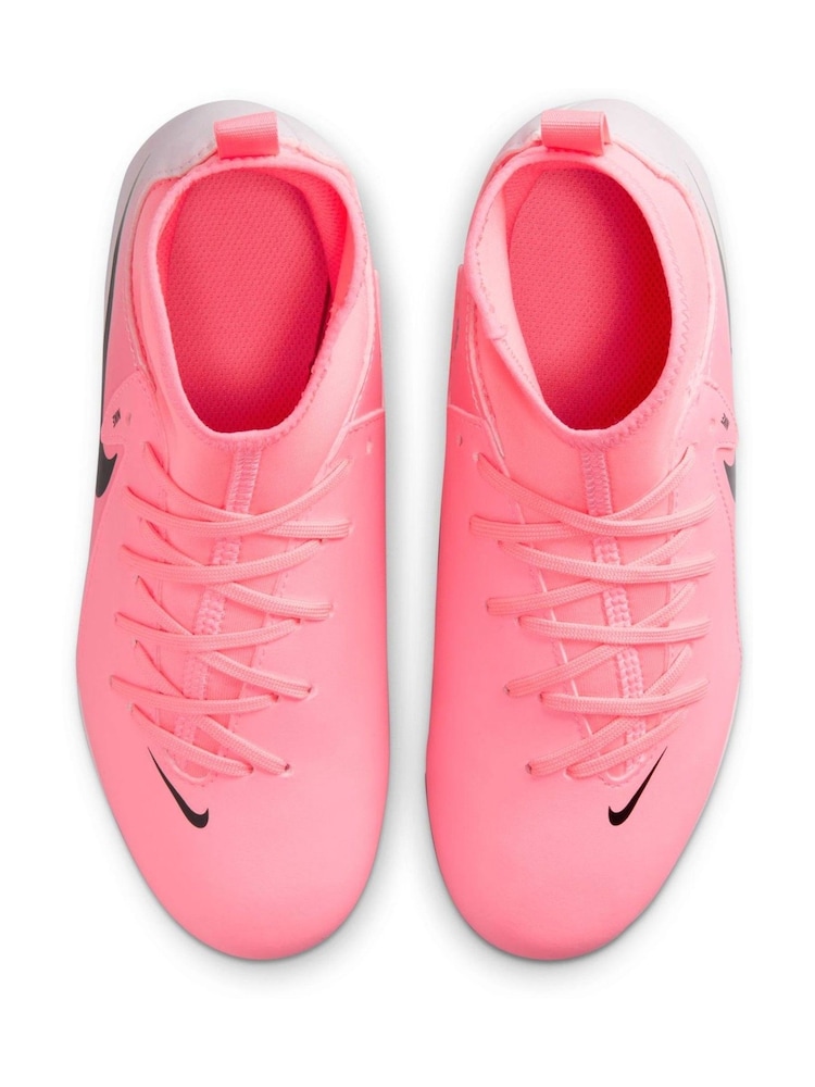 Nike Pink/Black Kids Phantom Luna Club Multi Ground Football Boots - Image 12 of 12