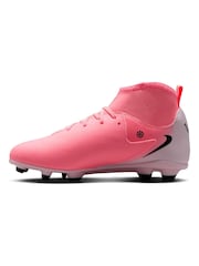Nike Pink/Black Kids Phantom Luna Club Multi Ground Football Boots - Image 6 of 12