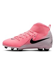 Nike Pink/Black Kids Phantom Luna Club Multi Ground Football Boots - Image 8 of 12