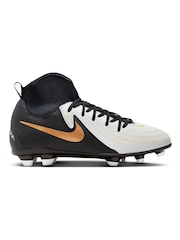 Nike White Kids Phantom Luna Club Multi Ground Football Boots - Image 1 of 15
