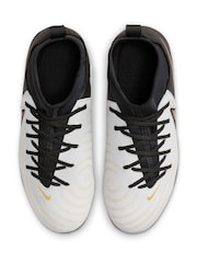 Nike White Kids Phantom Luna Club Multi Ground Football Boots - Image 14 of 15