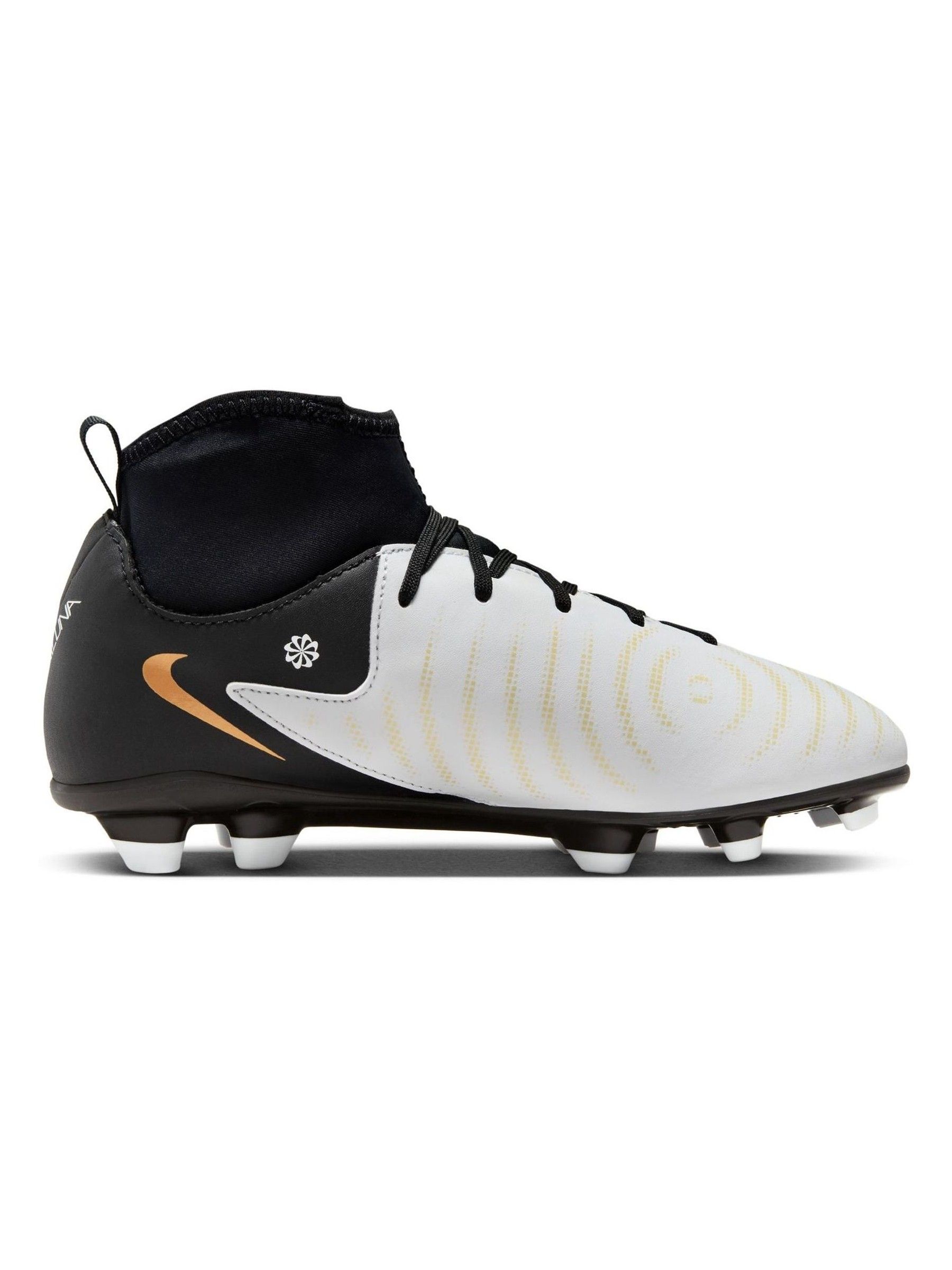 Buy Nike White Kids Phantom Luna Club Multi Ground Football Boots from Next Luxembourg