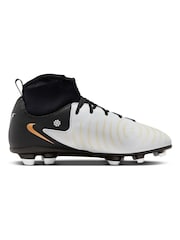 Nike White Kids Phantom Luna Club Multi Ground Football Boots - Image 7 of 15