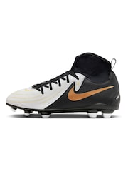 Nike White Kids Phantom Luna Club Multi Ground Football Boots - Image 9 of 15