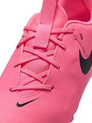 Розовый/Черный - Nike Детский клуб Фантом синий Футбол ботинки - Image 10 of 12