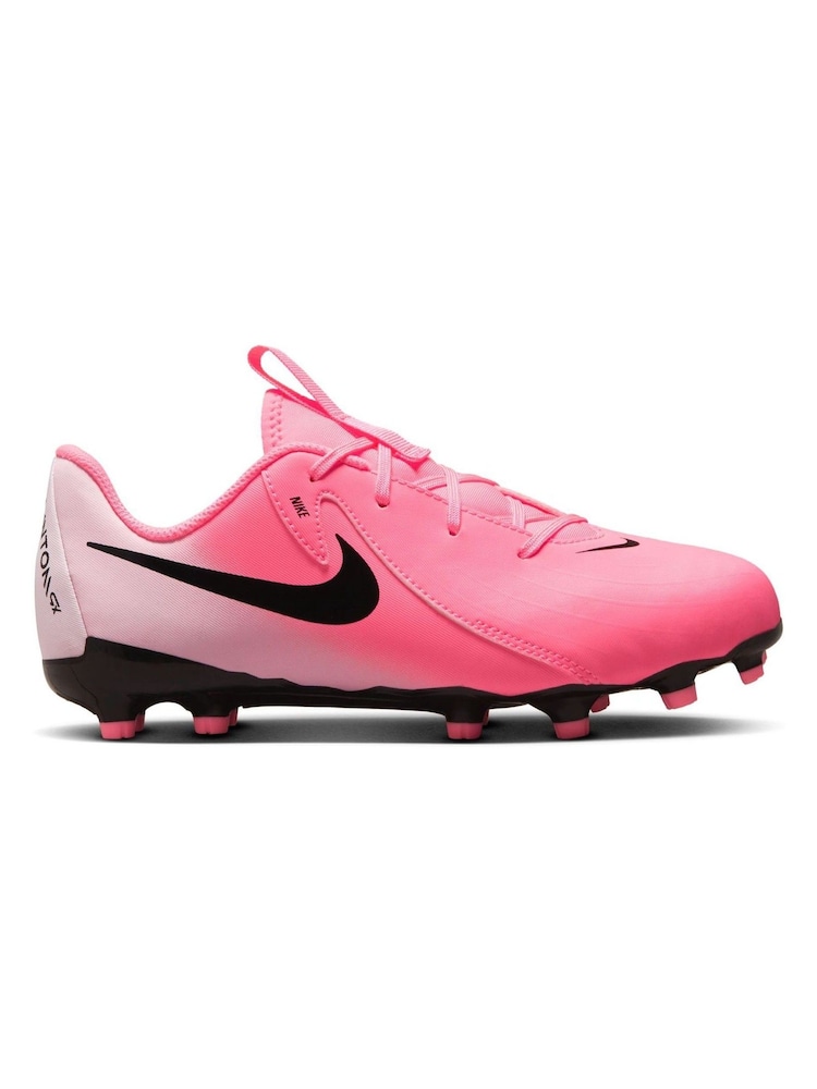 Розовый/Черный - детские футбольные ботинки Nike Phantom Academy Multi Ground - Image 1 of 11