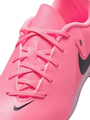 Розовый/Черный - детские футбольные ботинки Nike Phantom Academy Multi Ground - Image 9 of 11