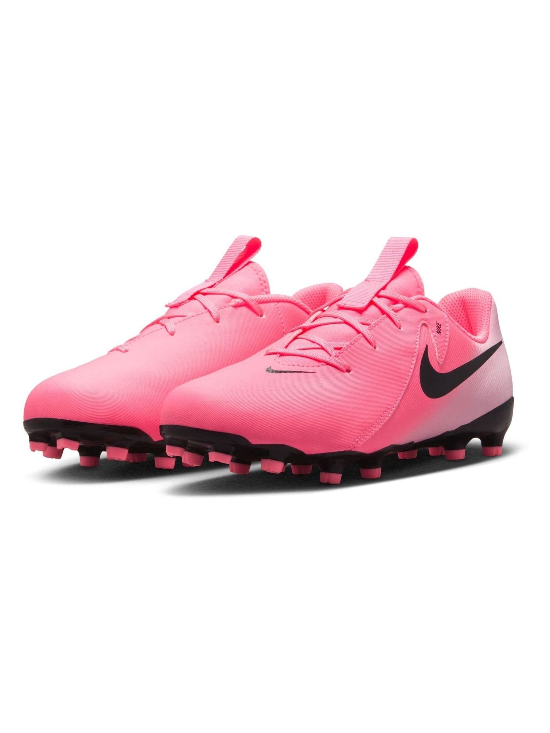 Buy Nike Pink Black Kids Phantom Academy Multi Ground Football Boots from Next Luxembourg