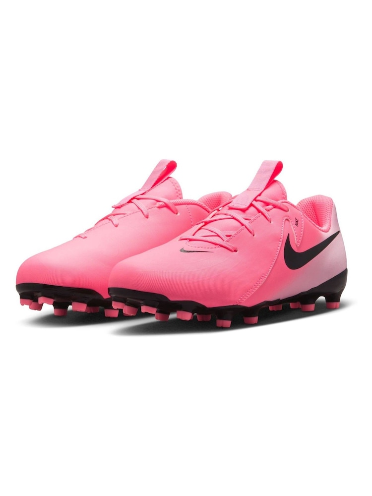 Розовый/Черный - детские футбольные ботинки Nike Phantom Academy Multi Ground - Image 2 of 11