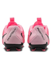 Розовый/Черный - детские футбольные ботинки Nike Phantom Academy Multi Ground - Image 3 of 11