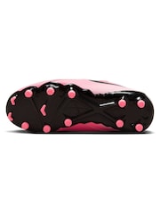 Розовый/Черный - детские футбольные ботинки Nike Phantom Academy Multi Ground - Image 8 of 11