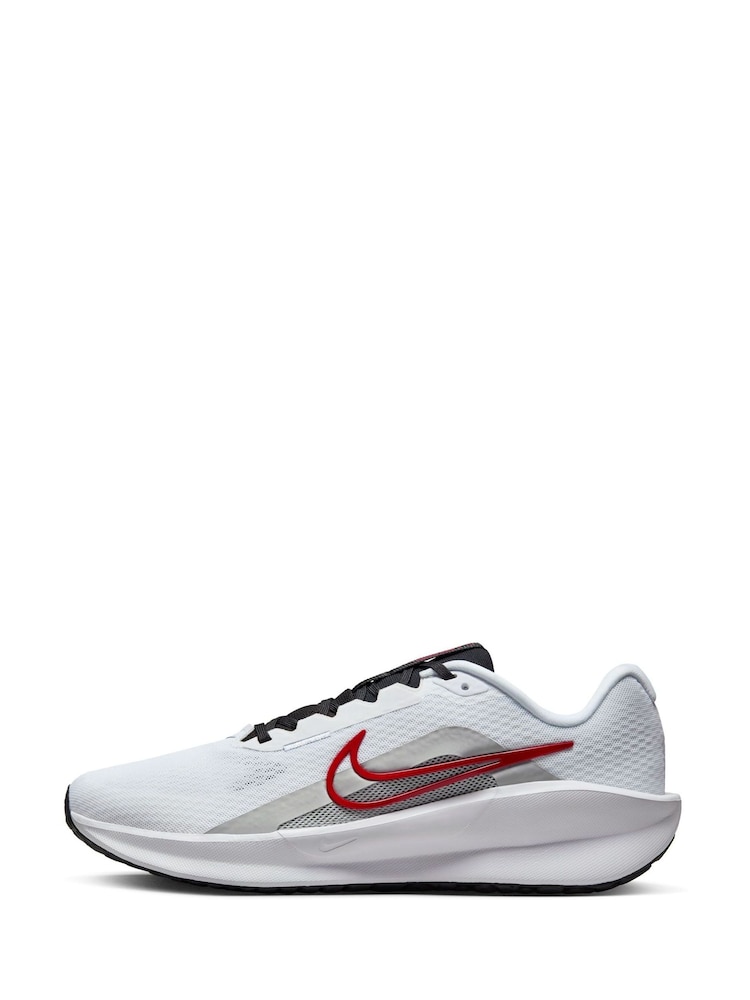 Nike Red/White Downshifter 13 Road Running Trainers - Image 1 of 13
