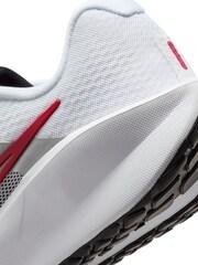 Nike Red/White Downshifter 13 Road Running Trainers - Image 7 of 13