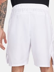 Nike White 9 Inch Court Victory Dri-FIT 9 inch Tennis Shorts - Image 2 of 8