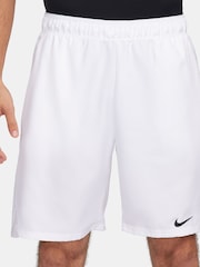Nike White 9 Inch Court Victory Dri-FIT 9 inch Tennis Shorts - Image 3 of 8