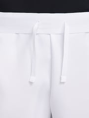 Nike White 9 Inch Court Victory Dri-FIT 9 inch Tennis Shorts - Image 6 of 8