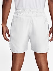 Nike White 7 Inch Court Victory Dri-FIT 9 inch Tennis Shorts - Image 2 of 7