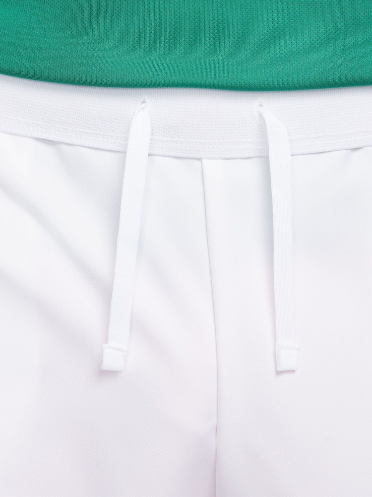 Nike White 7 Inch Court Victory Dri-FIT 9 inch Tennis Shorts - Image 5 of 7
