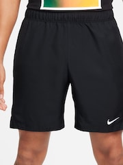 Nike Black 7 Inch Court Victory Dri-FIT 9 inch Tennis Shorts - Image 3 of 8