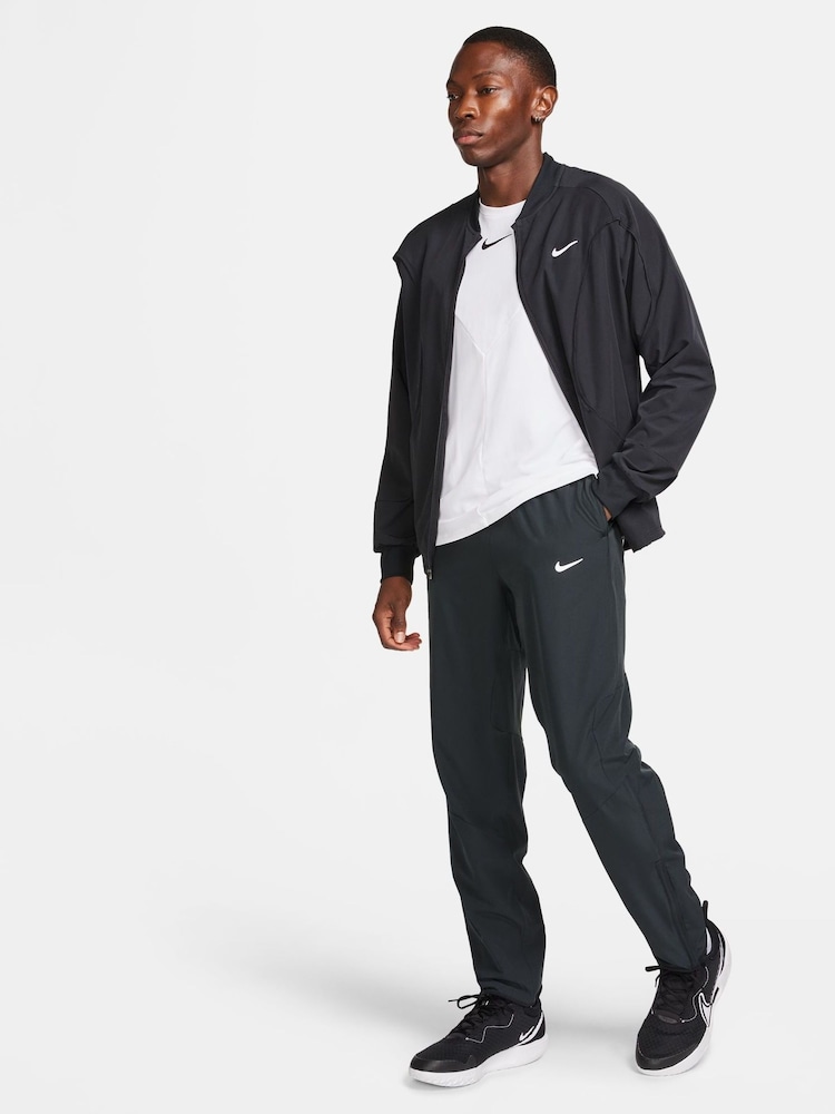 Nike Black Court Advantage Dri-FIT Tennis Joggers - Image 5 of 5