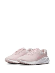 Nike Light Pink Revolution 7 Road Running Trainers - Image 5 of 11