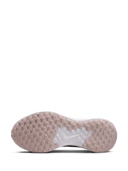 Nike Light Pink Revolution 7 Road Running Trainers - Image 9 of 11