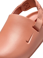 Nike Brown Calm Mule Sandals - Image 10 of 12