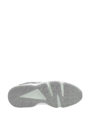 Nike White/Silver Air Huarache Runner Trainers - Image 4 of 4