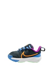 Темно-зеленый/мульти - Кроссовки Nike Infant Star Runner 4 - Image 2 of 4