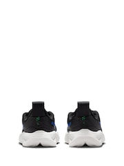 Nike Black/Blue Star Runner 4 Infant Trainers - Image 6 of 9