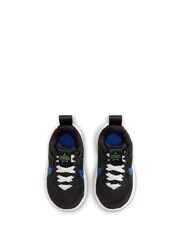 Nike Black/Blue Star Runner 4 Infant Trainers - Image 7 of 9