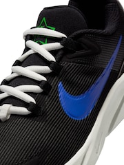 Nike Black/Blue Youth Star Runner 4 Trainers - Image 11 of 12