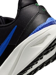 Nike Black/Blue Youth Star Runner 4 Trainers - Image 12 of 12