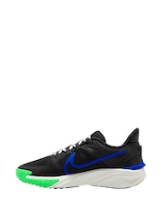 Nike Black/Blue Youth Star Runner 4 Trainers - Image 2 of 12