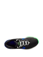Nike Black/Blue Youth Star Runner 4 Trainers - Image 9 of 12