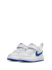 Белый/синий - низкие кроссовки для малышей Nike Court Borough Recraft - Image 5 of 8